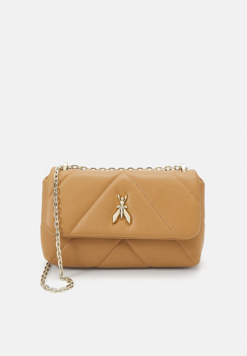 Patrizia Pepe BORSA BAG - Umhängetasche - eternitybrown