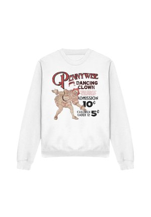 Cotton Soul, WELCOME TO DERRY PENNYWISE CIRCUS POSTER - Sweatshirt - white