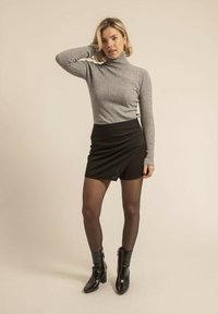 Dona x Lisa COL ROULÉ TEXTURÉ KILANIE - Pullover - gris