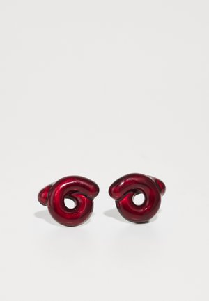 TARALLO EARRINGS - Oorbellen - burgundy