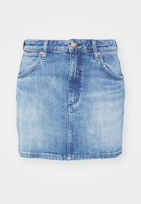 MINI SKIRT - Minisukně - blue denim