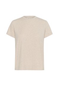 T-Shirt basic - ginger root melange