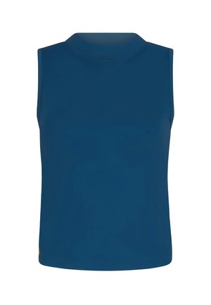 CROP HALTER NATURAL - Top - teal