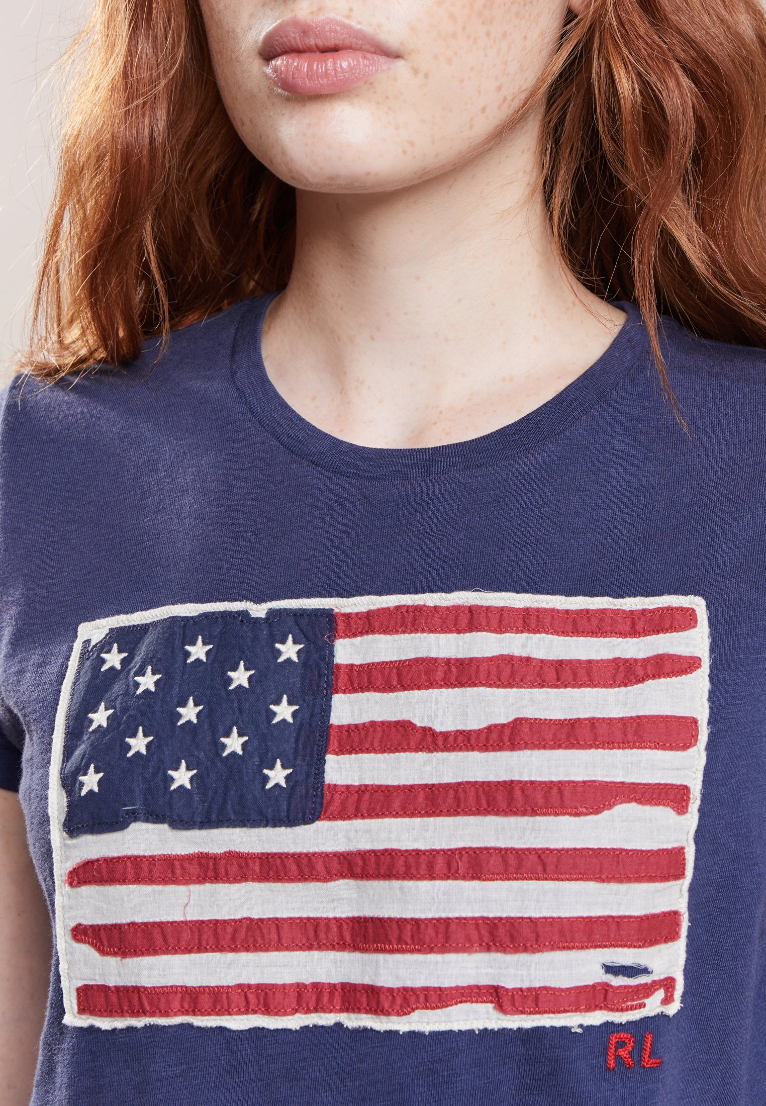 ralph lauren american flag shirt