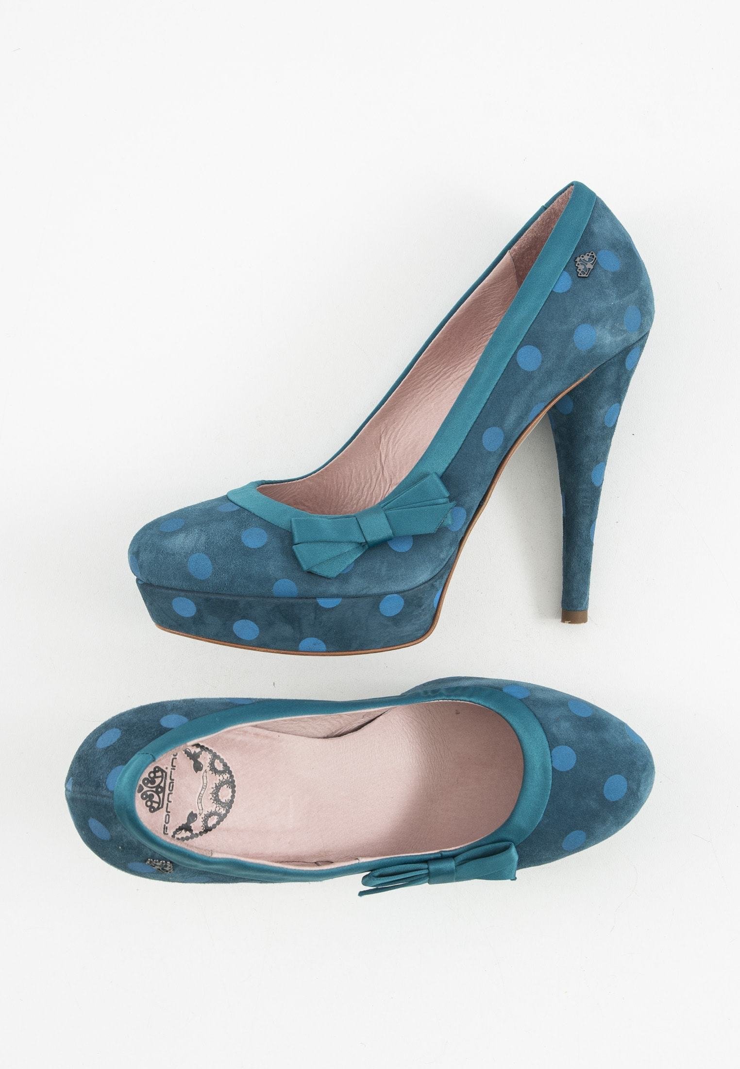 Fornarina Zapatos de plataforma - blue/azul - Zalando.es