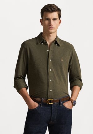 Polo Ralph Lauren FEATHERWEIGHT SHIRT - Hemd - wilson olive heather