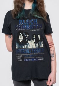 Paradiso Clothing SABBATH DEUTSCHES THEATER 73 POSTER - Print T-shirt - black