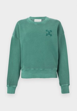 BASIC CREWNECK - Melegítőfelső - forest green