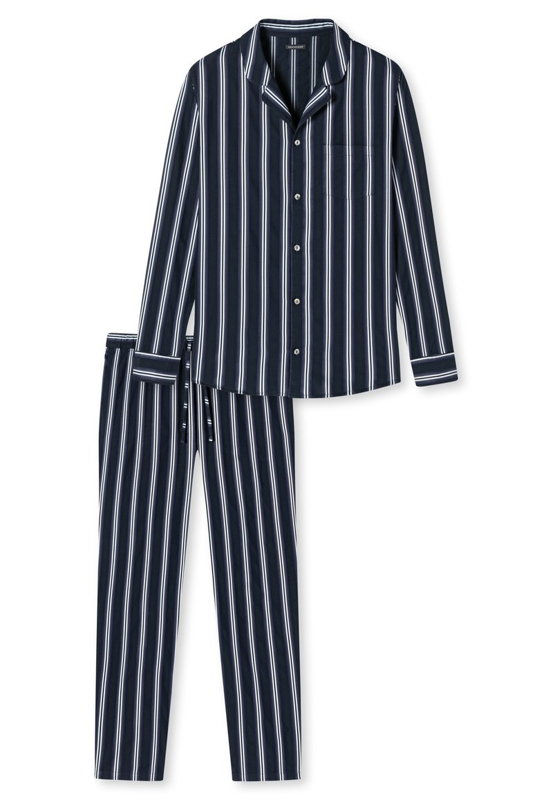 Schiesser Pyjama blauw Schiesser Pyjama blauw
