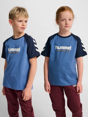 Hummel, HUMMEL UNISEX - T-shirt imprimé - dutch blue