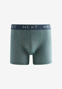 Next WAISTBAND 4 PACK  - Úzké boxerky - blue green navy blue textured waistband