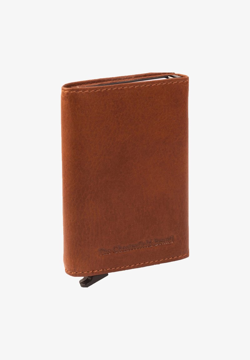 The Chesterfield Brand WAX PULL UP - Custodia per biglietti da visita - cognac