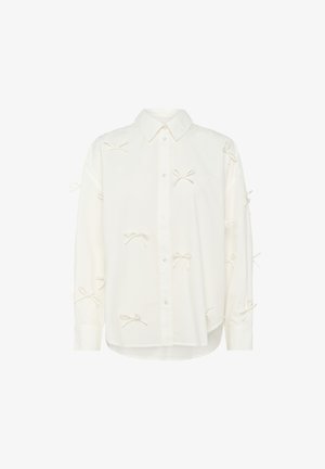 Soaked in Luxury BOW - Gombos blúz - broken white