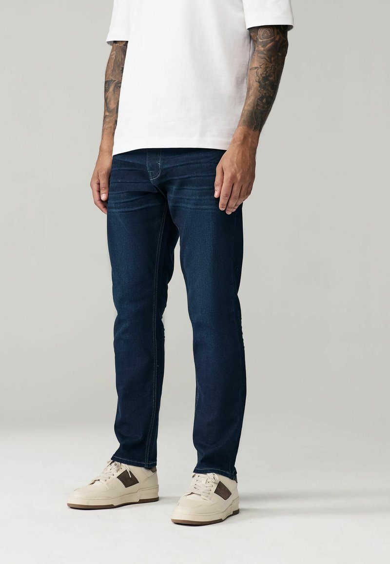 Next MOTION FLEX - Slim fit -farkut - blue dark