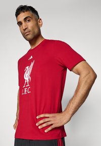 adidas Performance LIVERPOOL FC DNA TEE - Article de supporter d'équipe de club - strawberry red