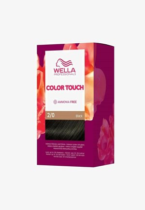 Wella, WELLA COLOR TOUCH PURE NATURALS 2/0 BLACK - Hårfarve - brown