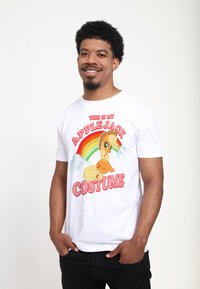 Henry Tiger MY LITTLE PONY APPLEJACK COSTUME - T-shirts print - white