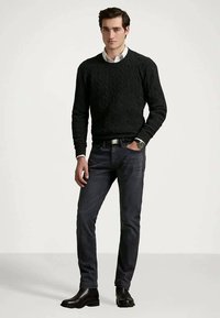Polo Ralph Lauren SULLIVAN SLIM POLO PONY STRETCH JEAN  - Jeans slim fit - mechanic grey
