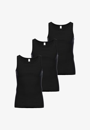AMMANN, 3ER PACK UNTERHEMD DAY CLASSIC / JEANS FEINRIPP - Unterhemd/-shirt - anthrazit