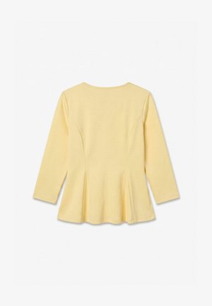 Vero Moda, TOP VMSMILLA TOP - Langærmet T-shirt - pale banana