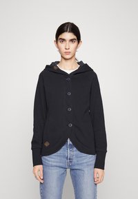 Ragwear AVAN - Tröja med dragkedja - navy
