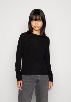 PCJULIANA LS O-NECK NOOS BC - Strickpullover - black