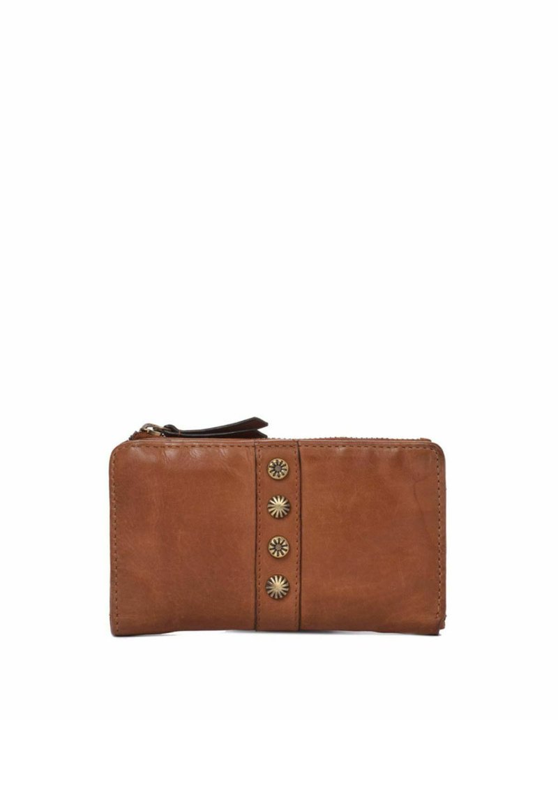 The Bagging Co EN DÉLAVÉ THB SHELL - Monedero - brown leather