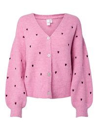 YASFLEUR CARDIGAN - Gilet - begonia pink