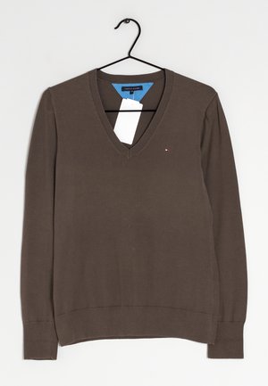Tommy Hilfiger Strickpullover - brown