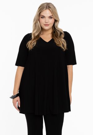 Yoek V-NECK - Tuniek - black