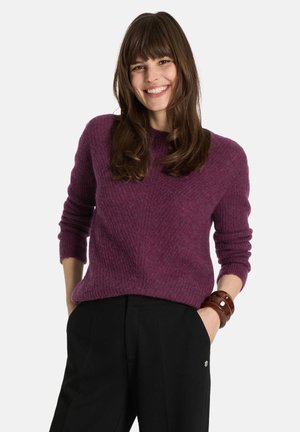 Strickpullover - lila