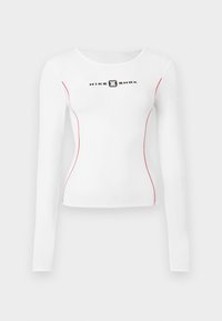 SHOX - Tops ar garām piedurknēm - white