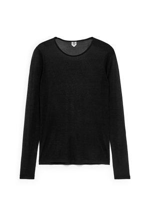 ARKET, T-shirt à manches longues - black