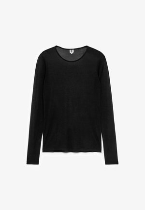 ARKET, Top s dlhým rukávom - black