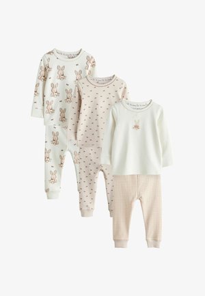Next, REGULAR FIT - SNUGGLE PYJAMAS 3 PACK .SET - Nattøj sæt - neutral