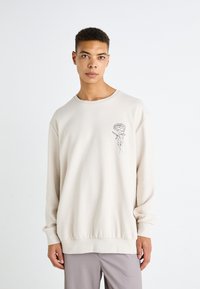 Jack & Jones JJMYSTIC CREW NECK - Mikina - moonbeam