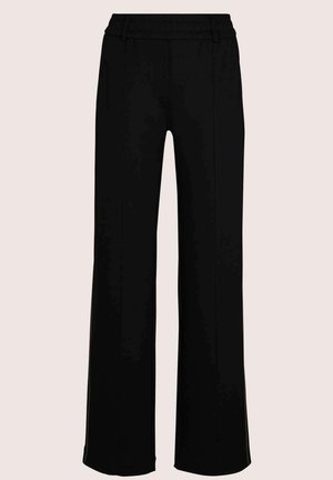 MADELEINE, MADELEINE HOSE ELEGANTE HOSE MIT GALONSTREIFEN - Stoffhose - black   khaki