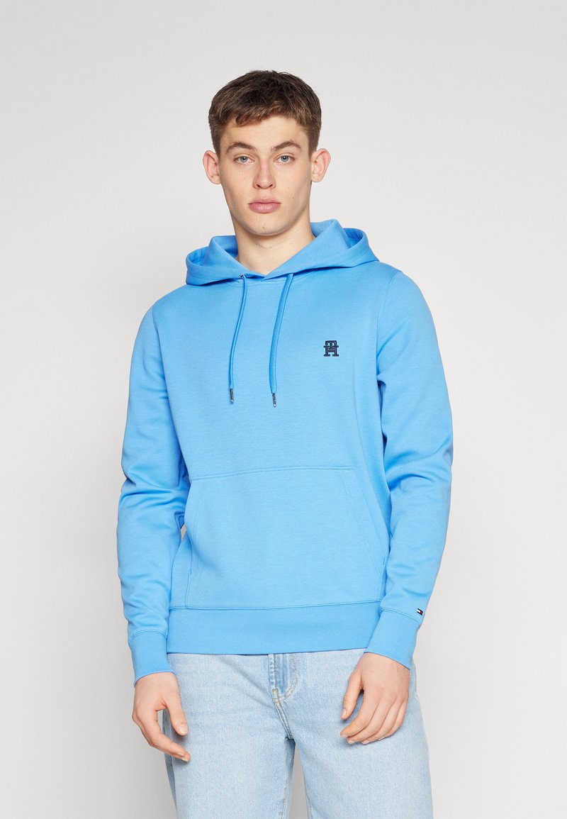 Tommy Hilfiger MONOGRAM HOODIE - Sweatshirt - blue spell