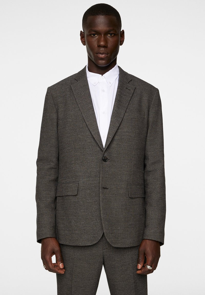 J.LINDEBERG - ELTON TONE - Veste de costume - bitter chocolate, Agrandir