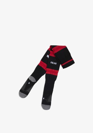 Puma, AC MILAN 26/27 GESTREIFTE SOCKEN - Calcetines hasta la rodilla - black-for all time red
