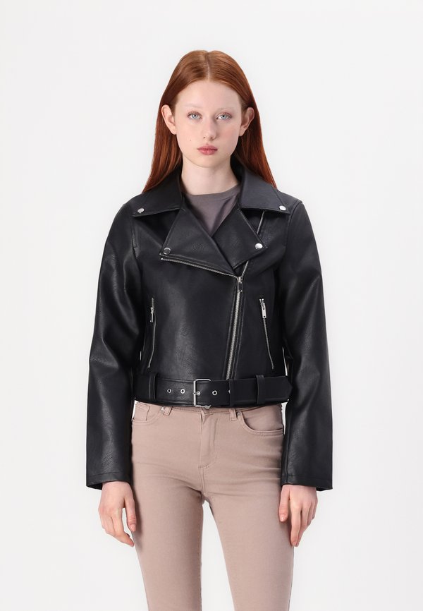 NMLINA BIKER - Kunstlederjacke