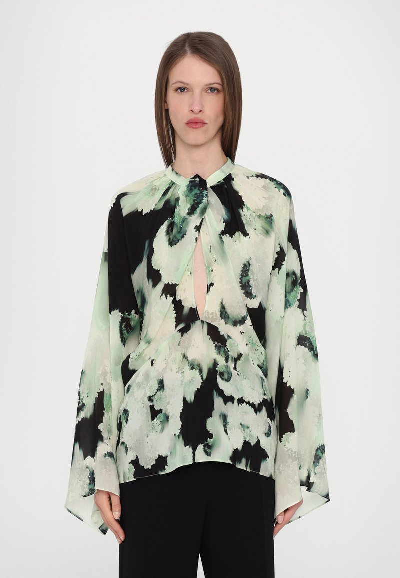 Rodebjer - RODEBJER NEWTON BLURRY - Blusa - green, Ampliar