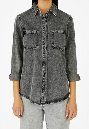 Skjortebluser - black denim