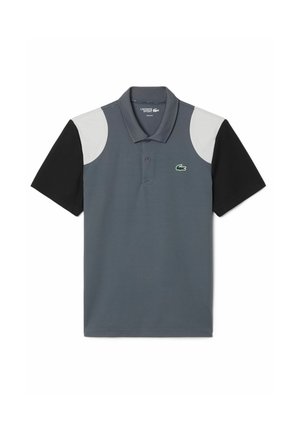 Lacoste, LACOSTE - - Polo - gris noir-zd