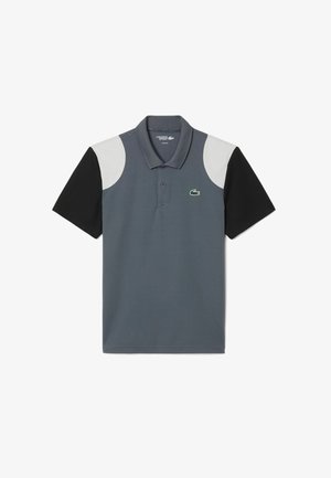 Lacoste, LACOSTE - - Polo - gris noir-zd