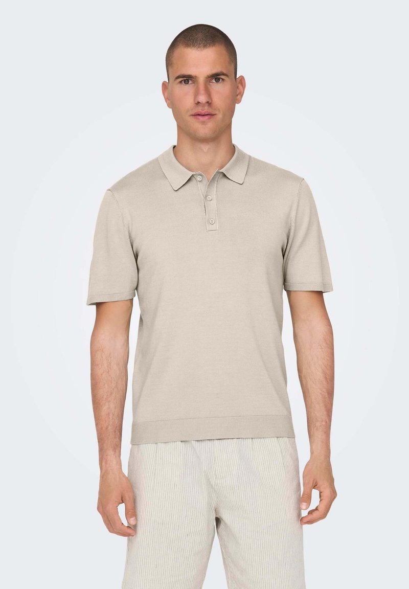 Only & Sons ONSWYLER LIFE REG SS - Poloshirt - weiß