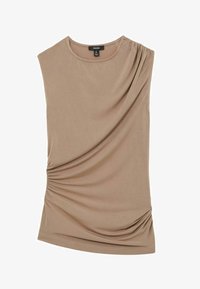 Unselected, mocha brown