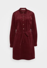 ONLNESSA DRESS - Blusenkleid - cabernet
