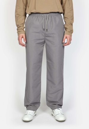 Denim Project DPMDPLOOSE TRACKER PANTS - Hlače chino - silver filigree