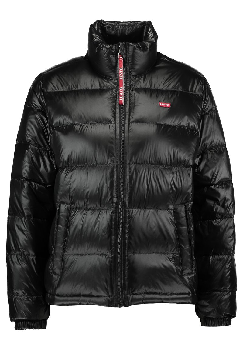 Empotrar texto equipaje Levi's® FRANCINE - Chaqueta de plumas - meteorite/negro - Zalando.es